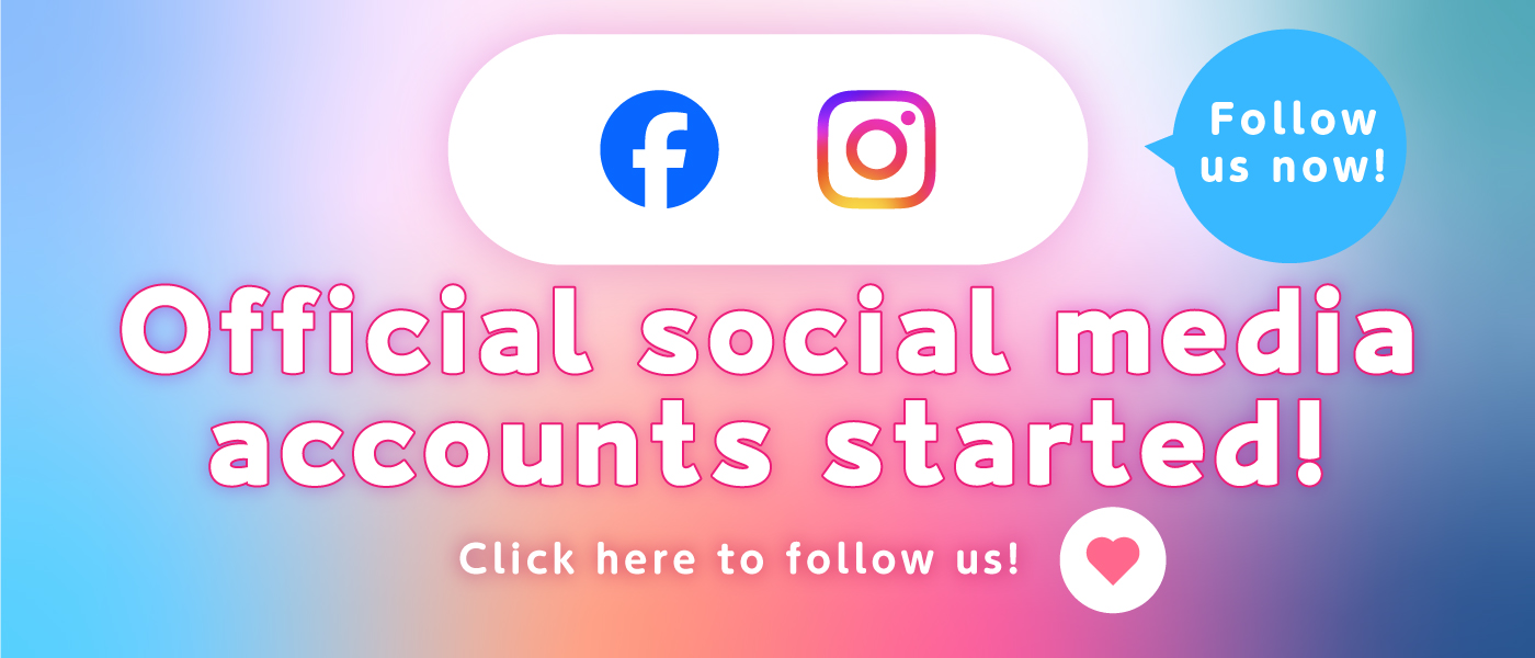 We Started Our Official Social Media Account!!